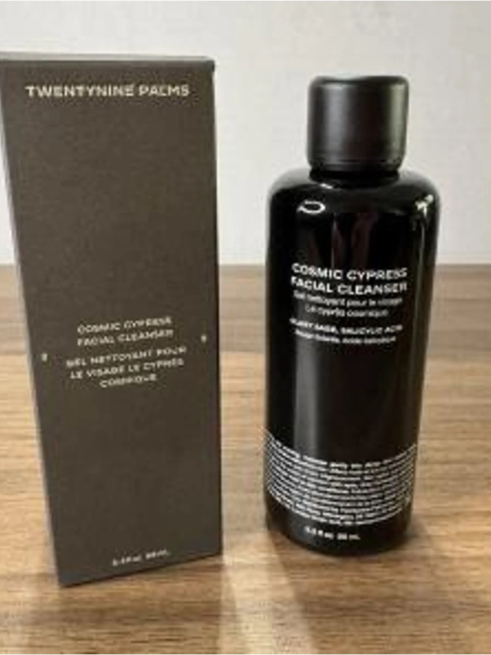 NEW Twentynine Palms Cosmic Cypress Facial Cleanser - Black